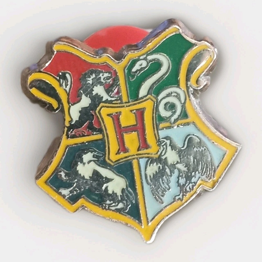 Harry Potter Hogwarts School House Crest Enamel Hat Lapel Pin Pinback Tie Tac